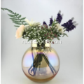 Симпатичная стеклянная ваза формы шарика